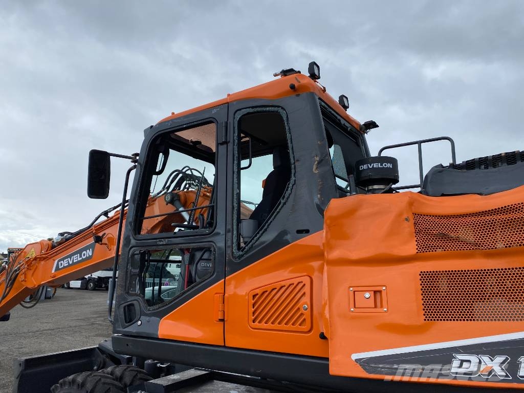 Develon DX160W-7K 2026 1er Main endommagée Ratiniai ekskavatoriai