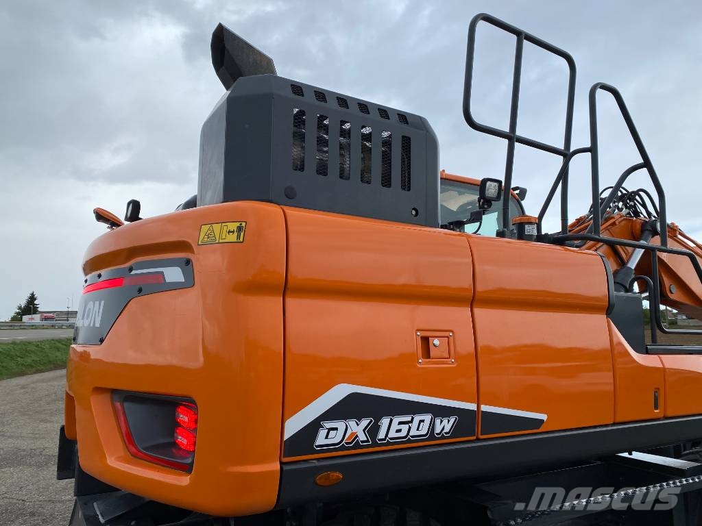 Develon DX160W-7K 2026 1er Main endommagée Ratiniai ekskavatoriai