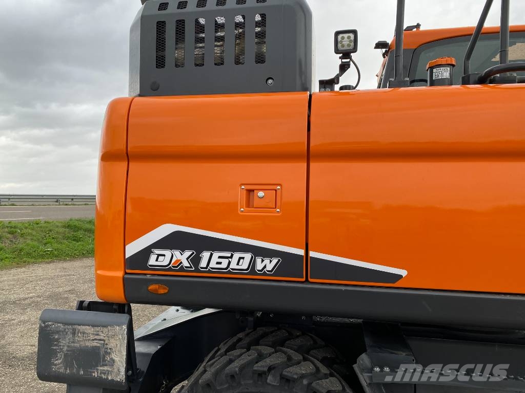 Develon DX160W-7K 2026 1er Main endommagée Ratiniai ekskavatoriai