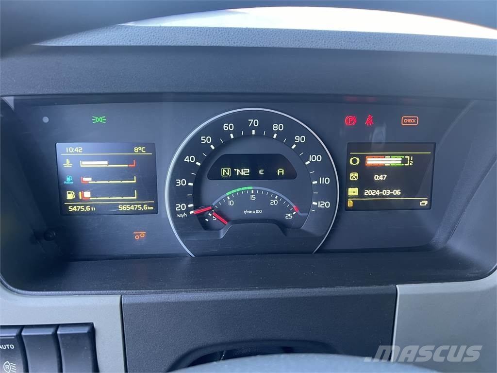 Volvo FM450 6X2 훅 리프트 트럭