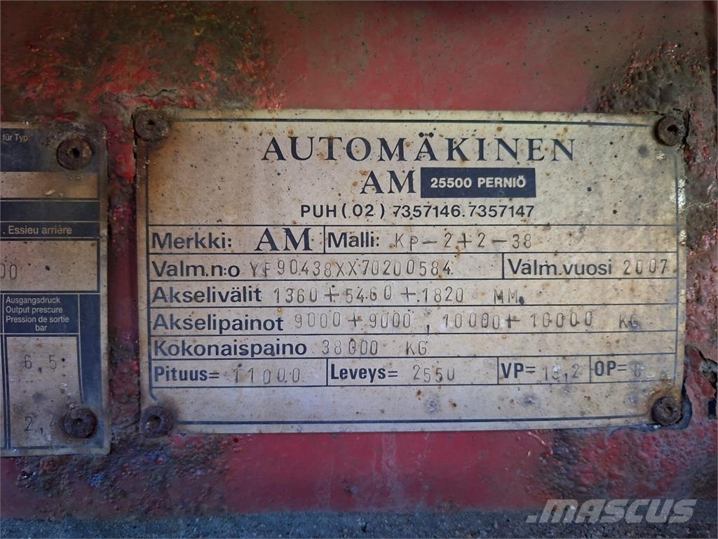 AM Perniö Kippikärry Tipper trailers