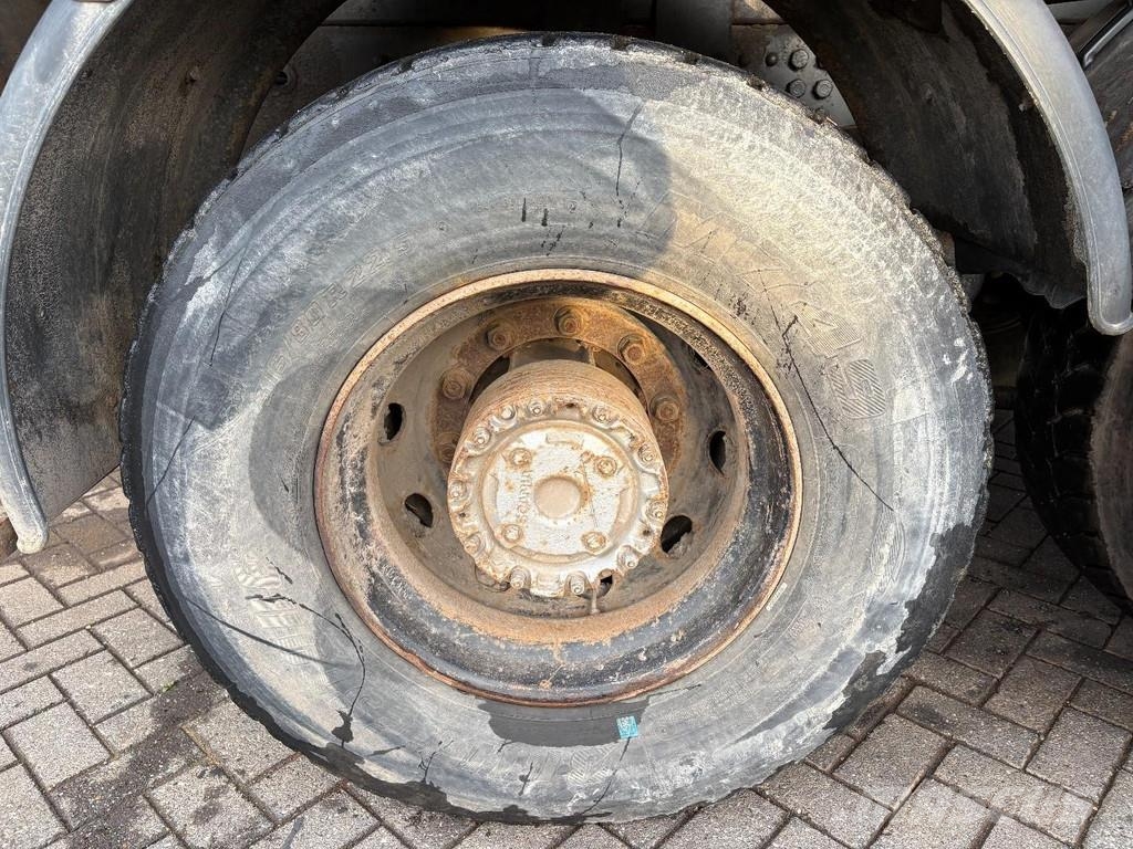 Scania 124 + 3-SIDED TIPPER + 6X4 + LEAF-SPRING + MANUAL Kiperi kamioni