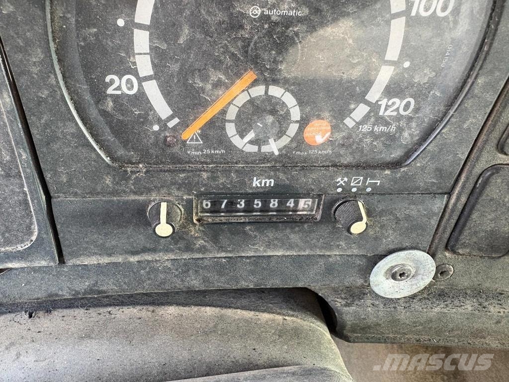 Scania 124 + 3-SIDED TIPPER + 6X4 + LEAF-SPRING + MANUAL Kiperi kamioni