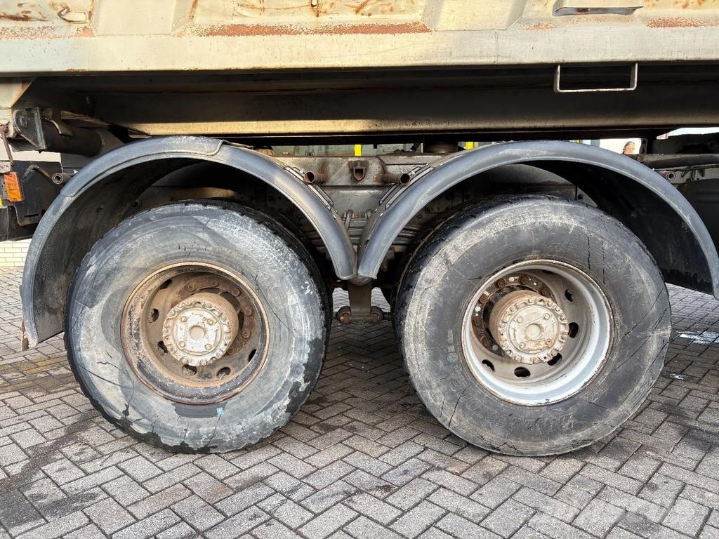 Scania 124 + 3-SIDED TIPPER + 6X4 + LEAF-SPRING + MANUAL Kiperi kamioni