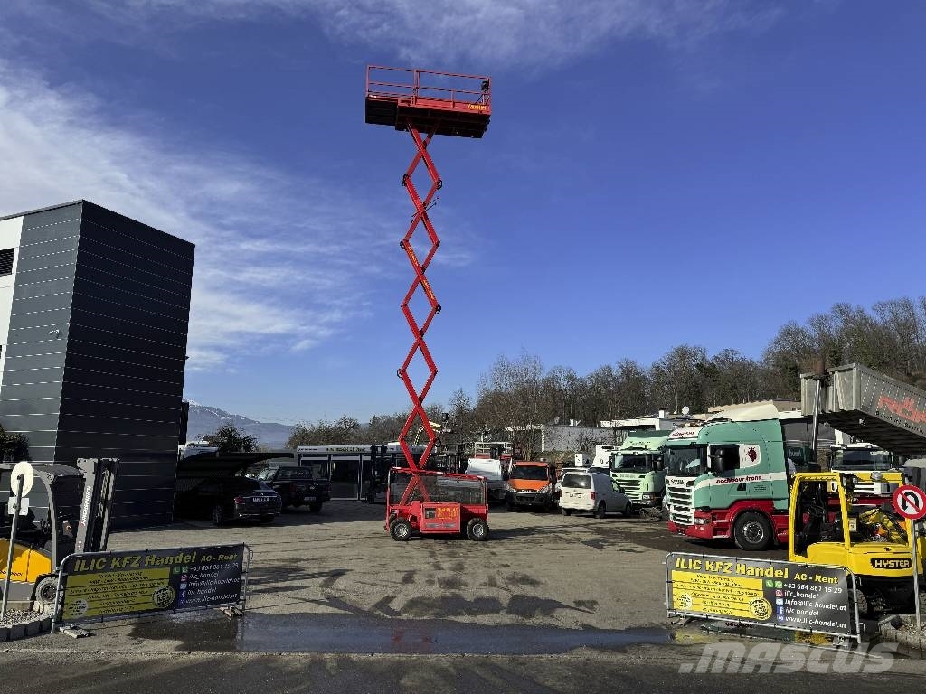 GSL S131 D16 4 WDN 4x4 Allrad 15 Meter Schaarhoogwerkers