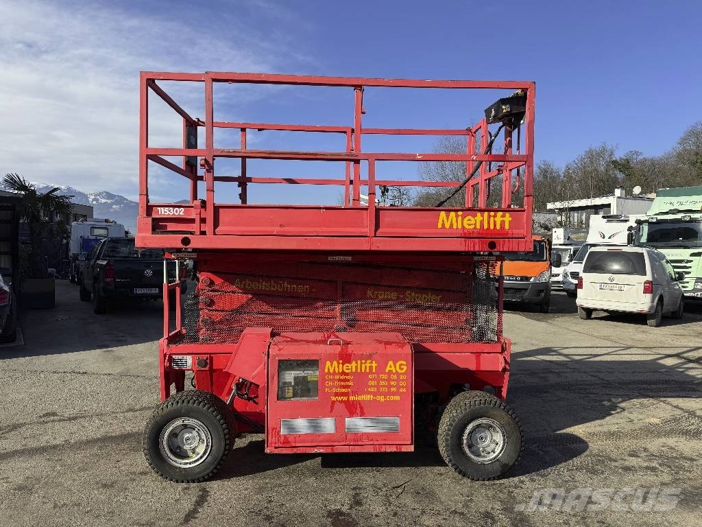 GSL S131 D16 4 WDN 4x4 Allrad 15 Meter Schaarhoogwerkers