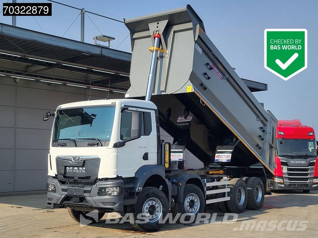 MAN TGS 41.480 8X4 NEW! 26m3 Tipper Full Steel Big-Axl Kiper kamioni