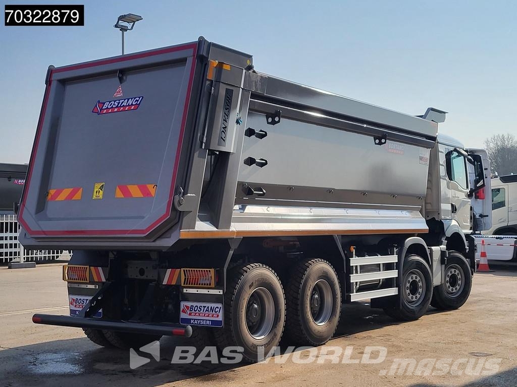 MAN TGS 41.480 8X4 NEW! 26m3 Tipper Full Steel Big-Axl Kiper kamioni