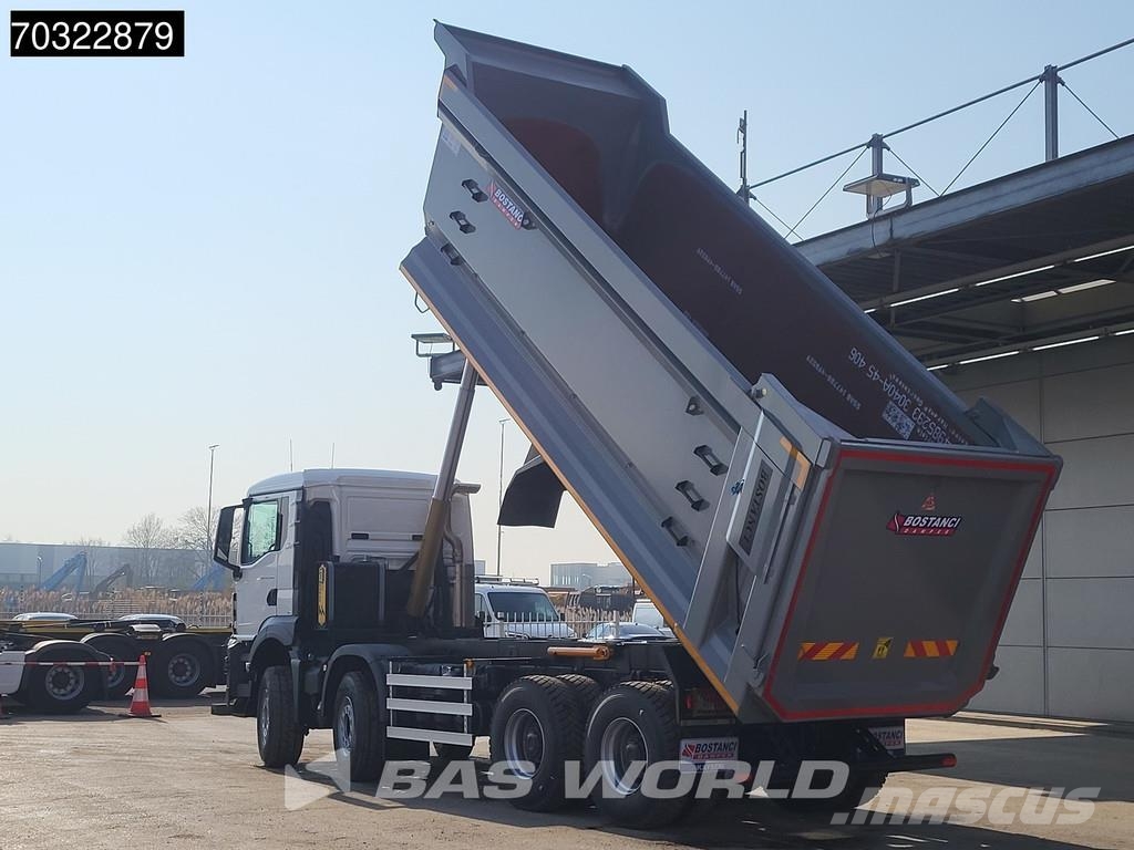 MAN TGS 41.480 8X4 NEW! 26m3 Tipper Full Steel Big-Axl Самосвал