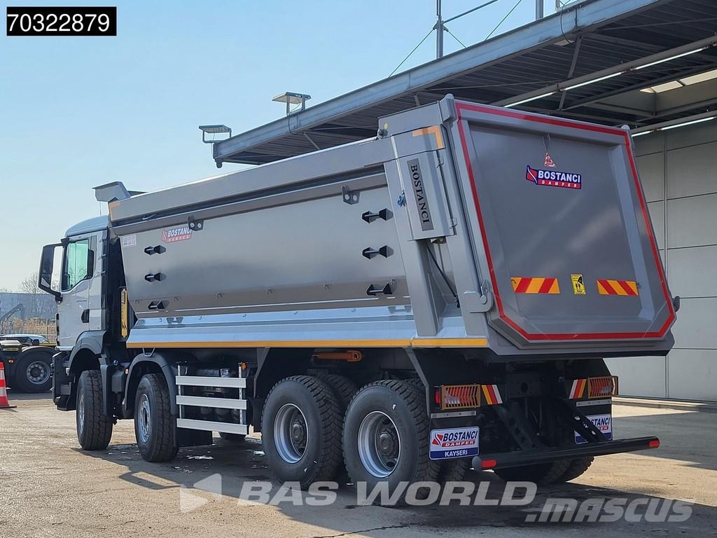 MAN TGS 41.480 8X4 NEW! 26m3 Tipper Full Steel Big-Axl Самосвал