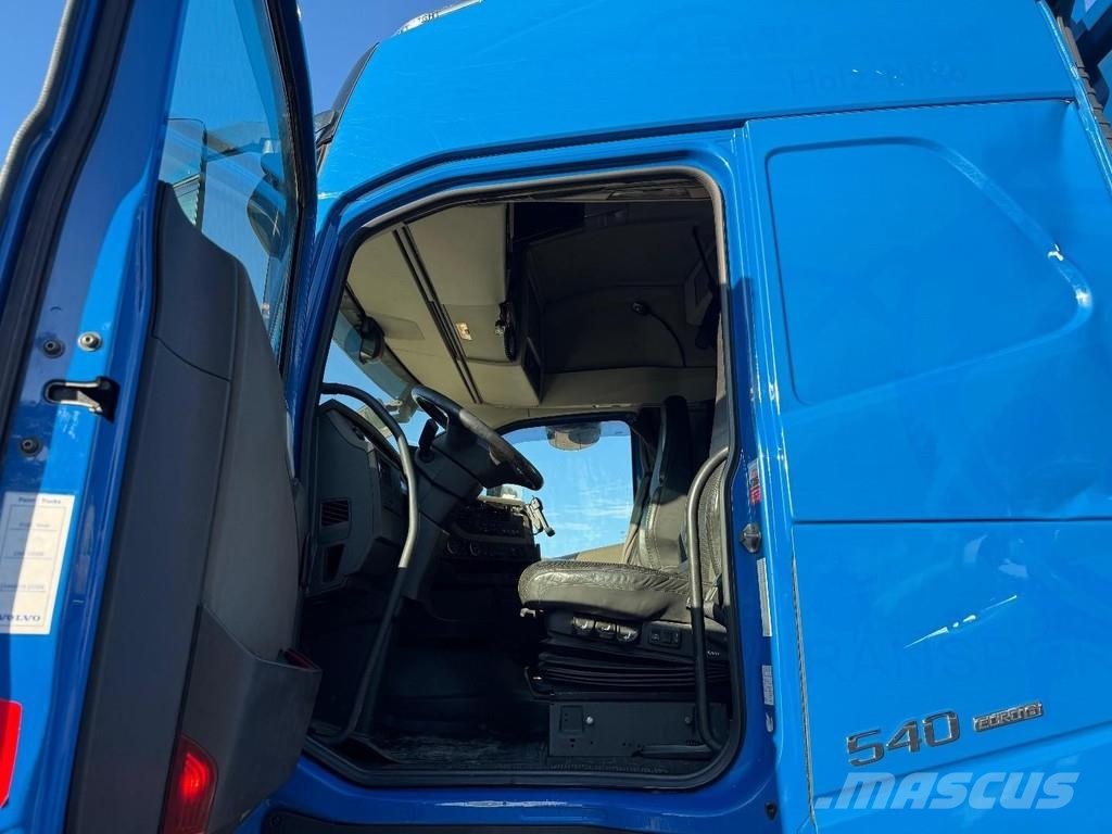 Volvo FH 540 6X4 EURO 6 + LOGLIFT F/165ZT + 2 AXLE HANGE Timber trucks