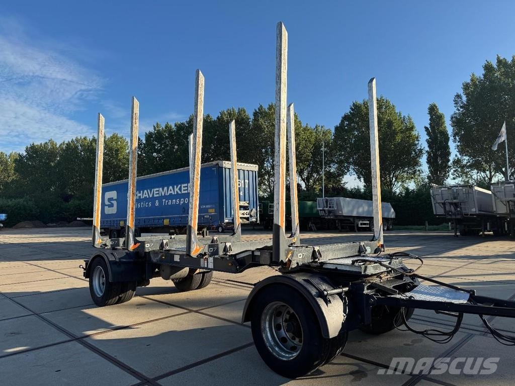 Volvo FH 540 6X4 EURO 6 + LOGLIFT F/165ZT + 2 AXLE HANGE Timber trucks