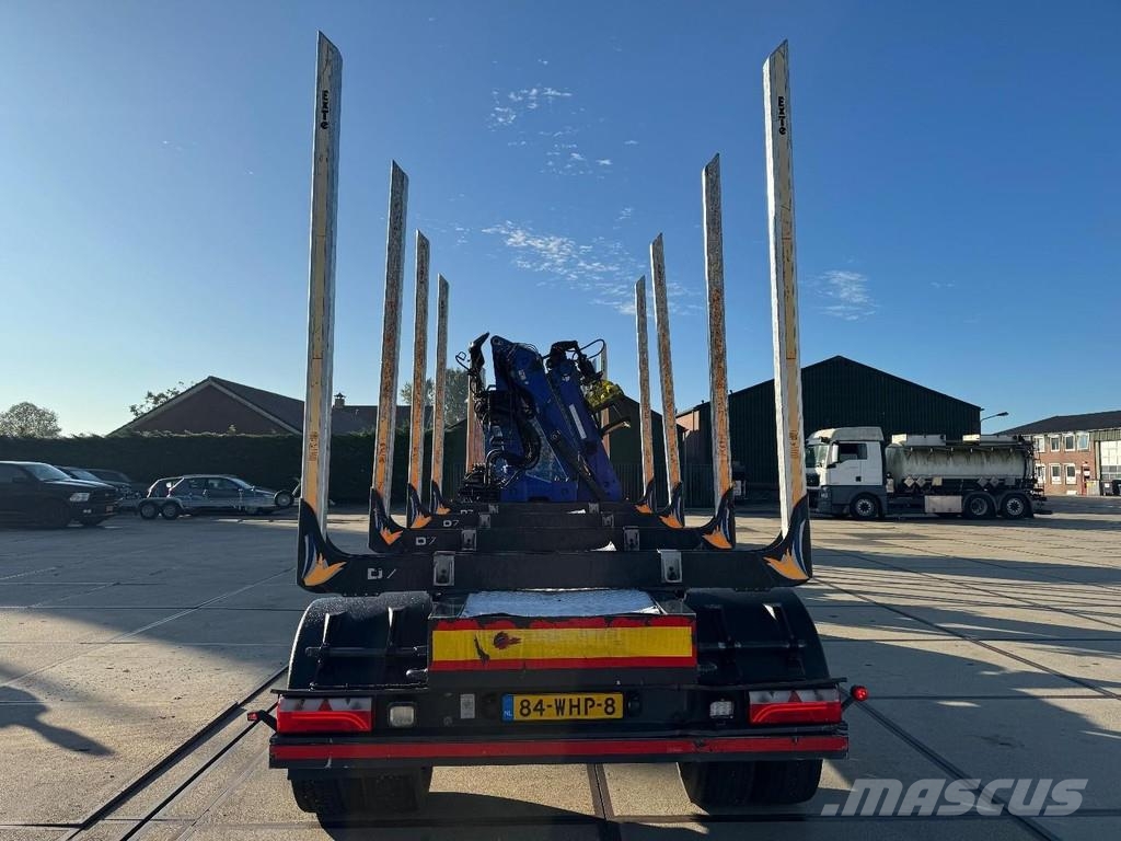Volvo FH 540 6X4 EURO 6 + LOGLIFT F/165ZT + 2 AXLE HANGE Timber trucks