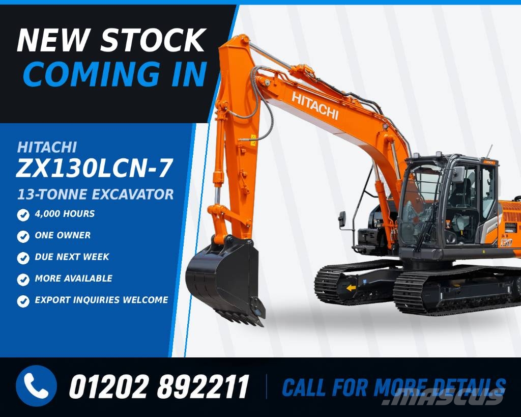 Hitachi ZX 130-7 Rupsgraafmachines