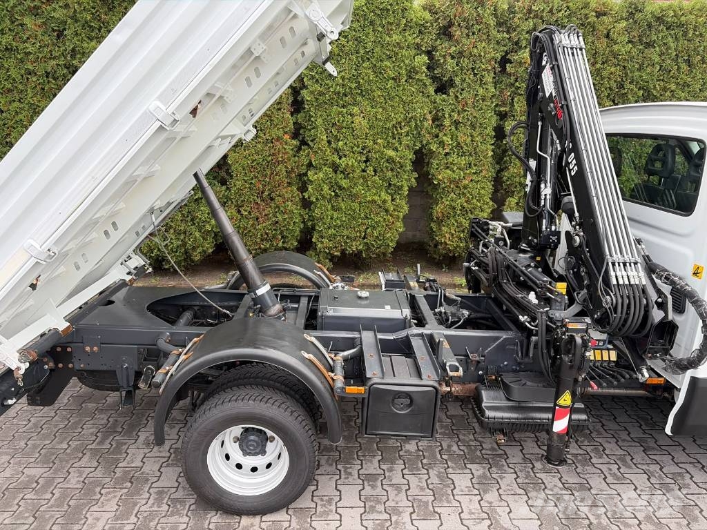 Iveco Daily 72-180 HIAB XS055 + Kipper Meiller Autojeřáby, hydraulické ruky