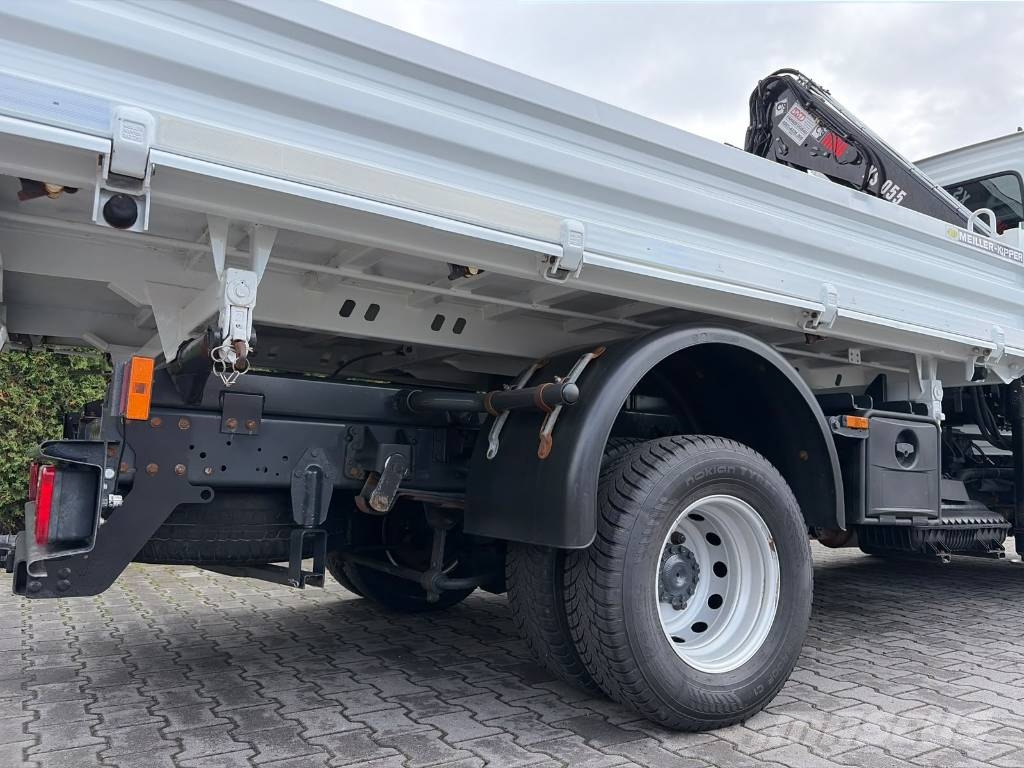 Iveco Daily 72-180 HIAB XS055 + Kipper Meiller Autojeřáby, hydraulické ruky