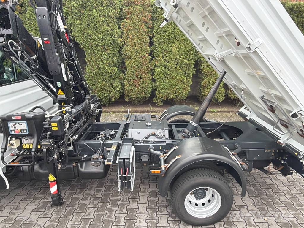 Iveco Daily 72-180 HIAB XS055 + Kipper Meiller Autojeřáby, hydraulické ruky