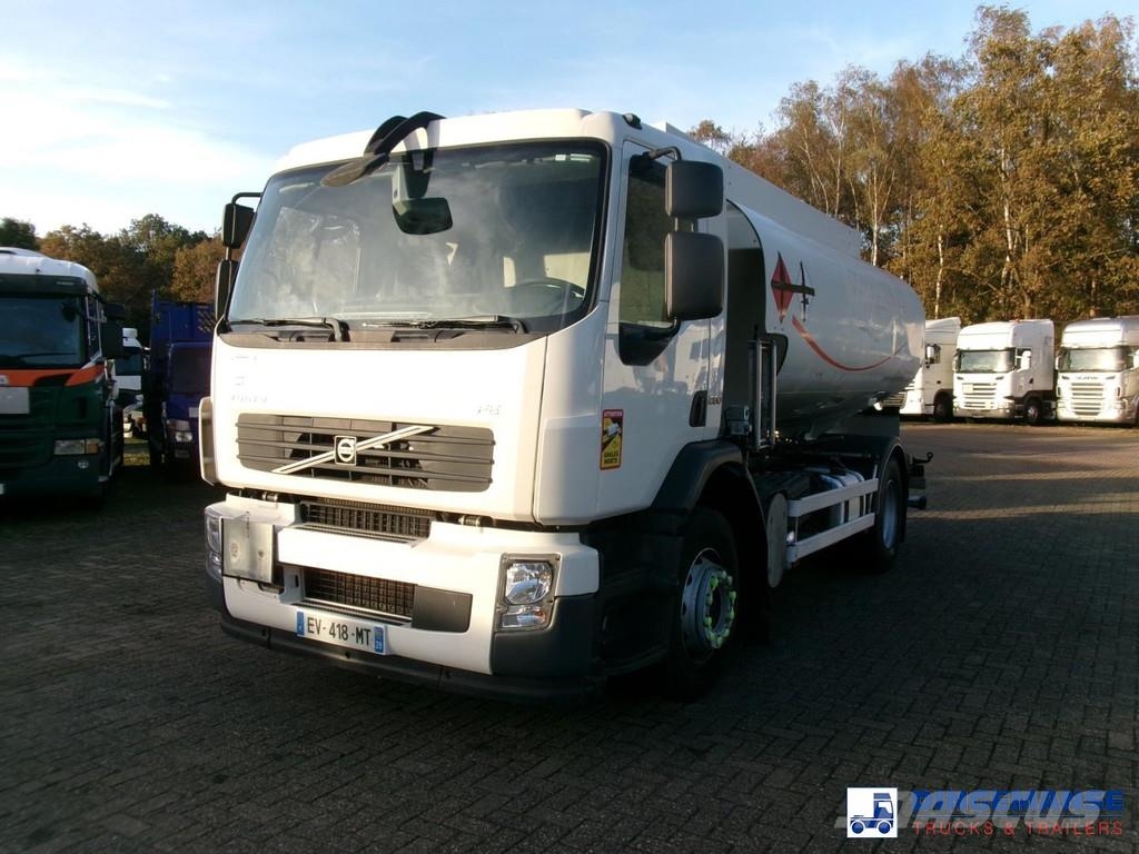 Volvo FE 280 4x2 fuel tank 13.3 m3 / 4 comp Camiones cisternas