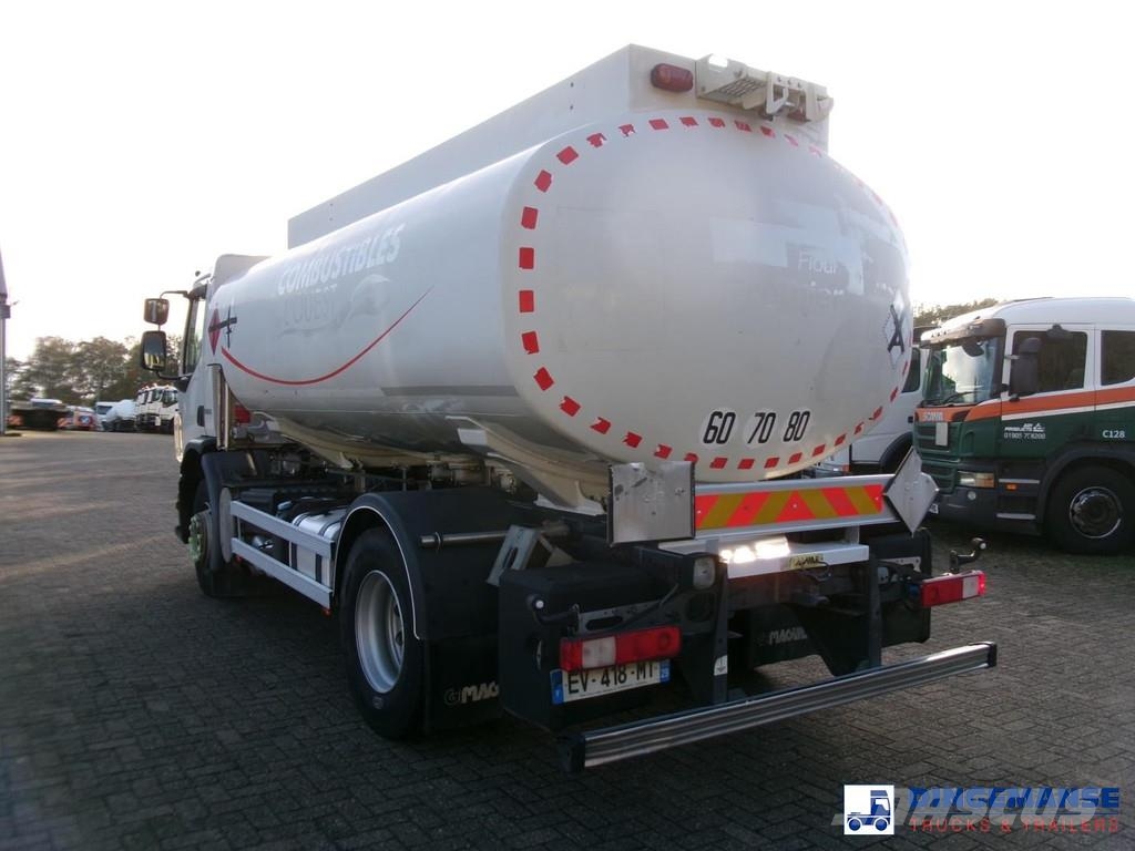 Volvo FE 280 4x2 fuel tank 13.3 m3 / 4 comp Camiones cisternas