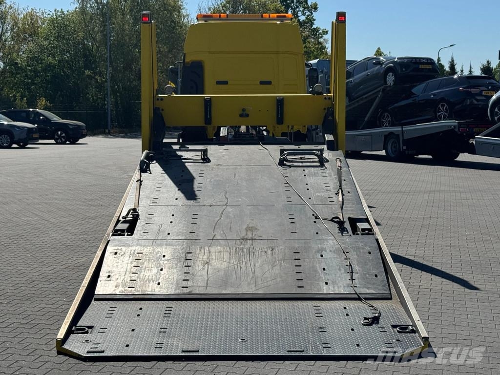 MAN TGM 15.290 Falkom + AHW Tijhof opbouw 5 lader comb Vehicle transporters