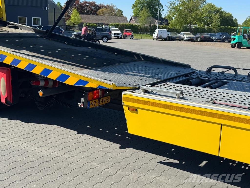 MAN TGM 15.290 Falkom + AHW Tijhof opbouw 5 lader comb Cegonhas