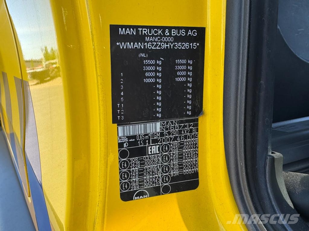 MAN TGM 15.290 Falkom + AHW Tijhof opbouw 5 lader comb Vehicle transporters