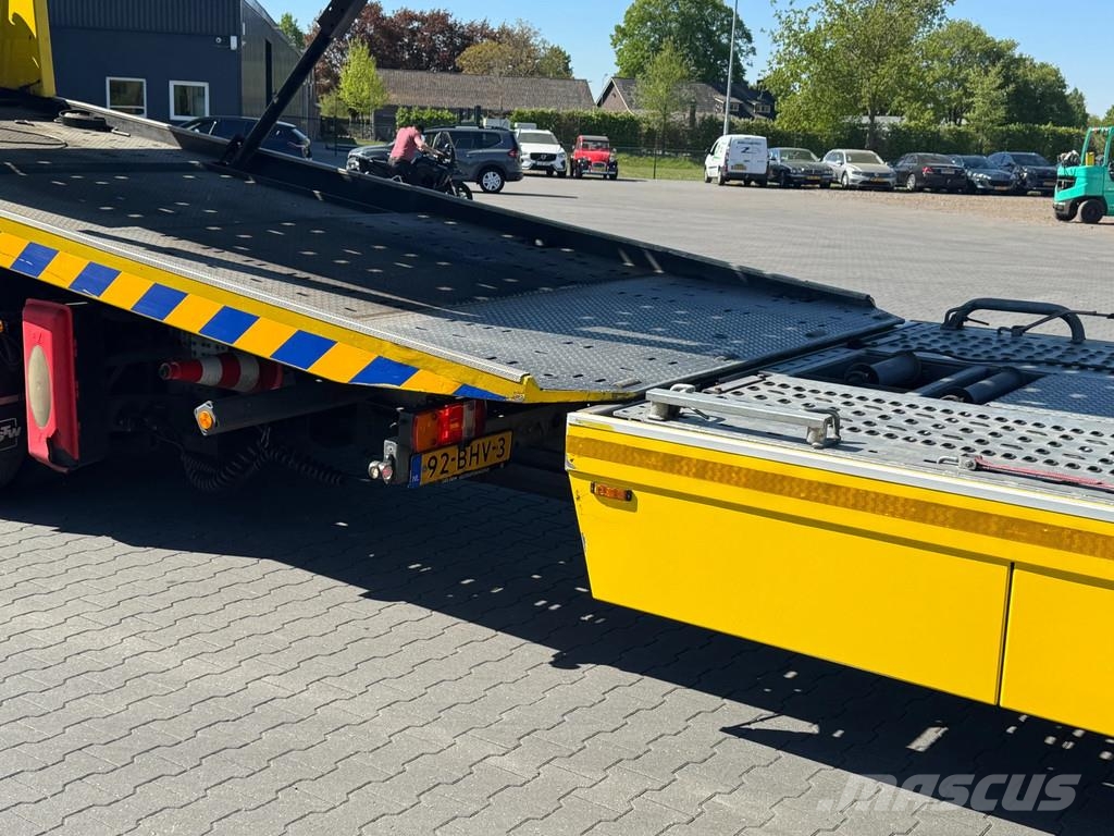 MAN TGM 15.290 Falkom + AHW Tijhof opbouw 5 lader comb Vehicle transporters