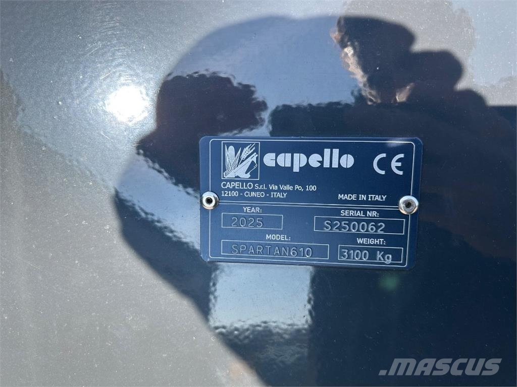 Capello Spartan 610 ملحقات ماكينات القش والعلف