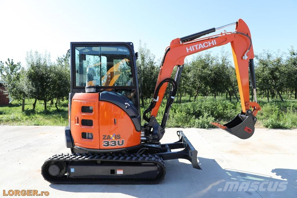 Hitachi ZX 33 U-5A, 2025, România - Folosit mini excavatoare < 7t