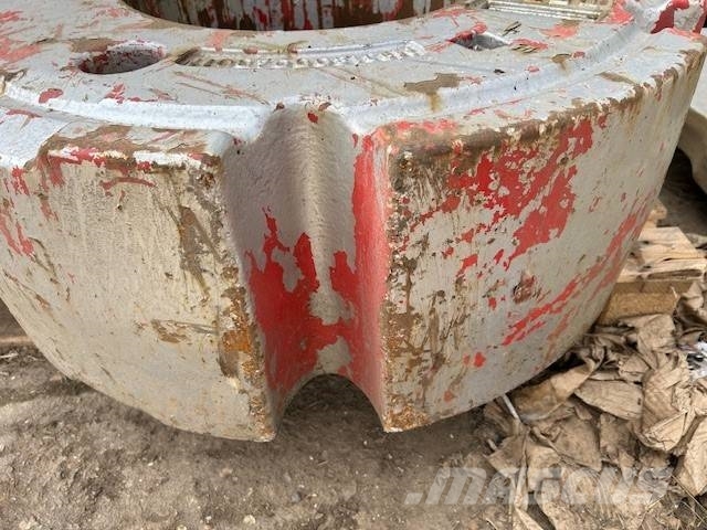 Fendt 1000KG WHEEL WEIGHTS Hjul, Dæk og Fælge