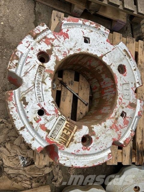 Fendt 1000KG WHEEL WEIGHTS Hjul, Dæk og Fælge
