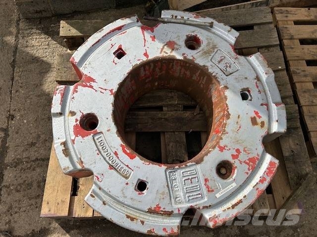 Fendt 1000KG WHEEL WEIGHTS Hjul, Dæk og Fælge