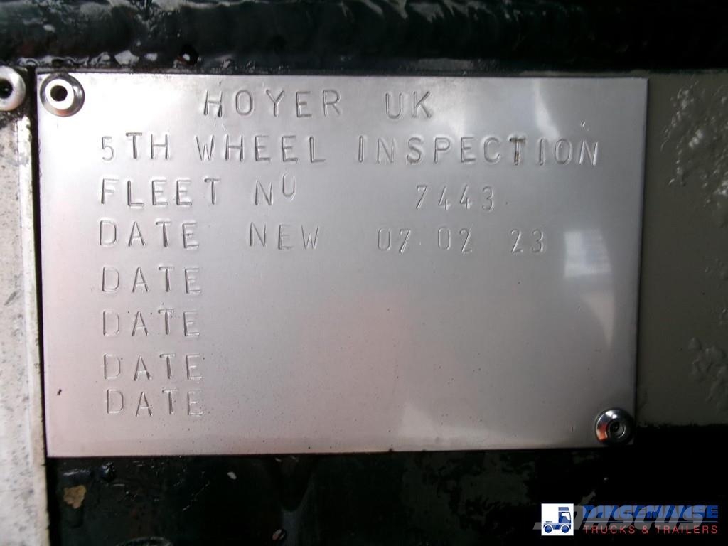 Heil / Thompson Heavy oil tank alu 34.2 m3 / 1 comp + p Semirremolques cisterna