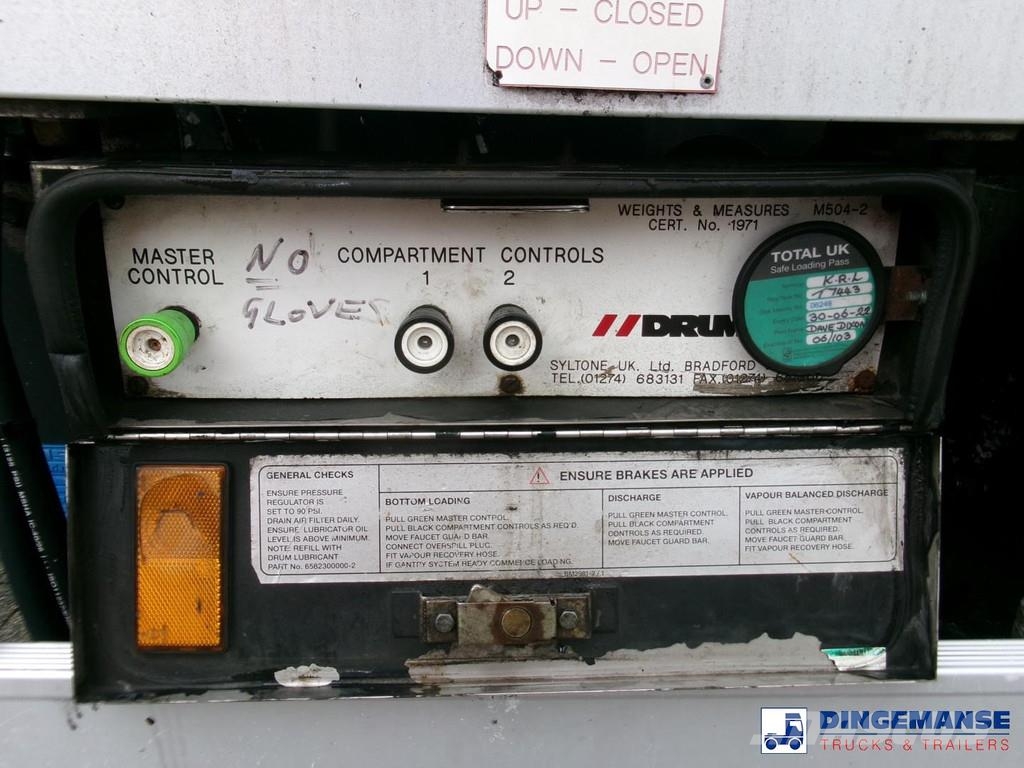 Heil / Thompson Heavy oil tank alu 34.2 m3 / 1 comp + p Semirremolques cisterna