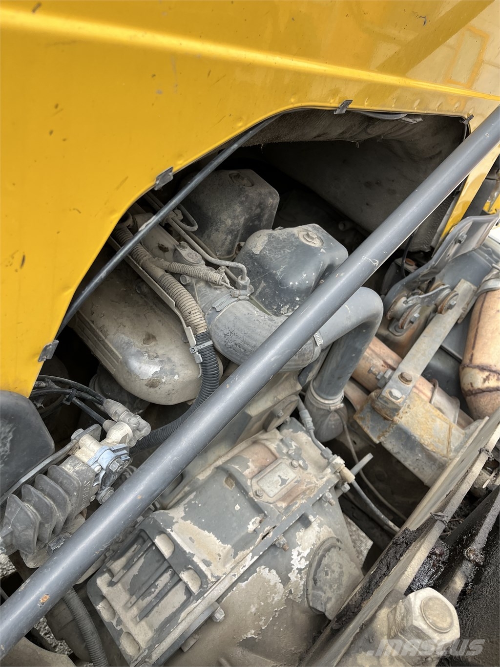 Scania Scania P310 6x2+CRANE 16552+STAKE BODY+TIPPER Smagās mašīnas ar celtni