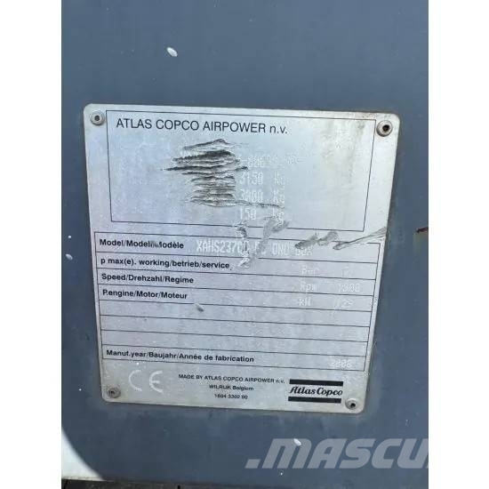 Atlas Copco XAHS 237 Kompresori