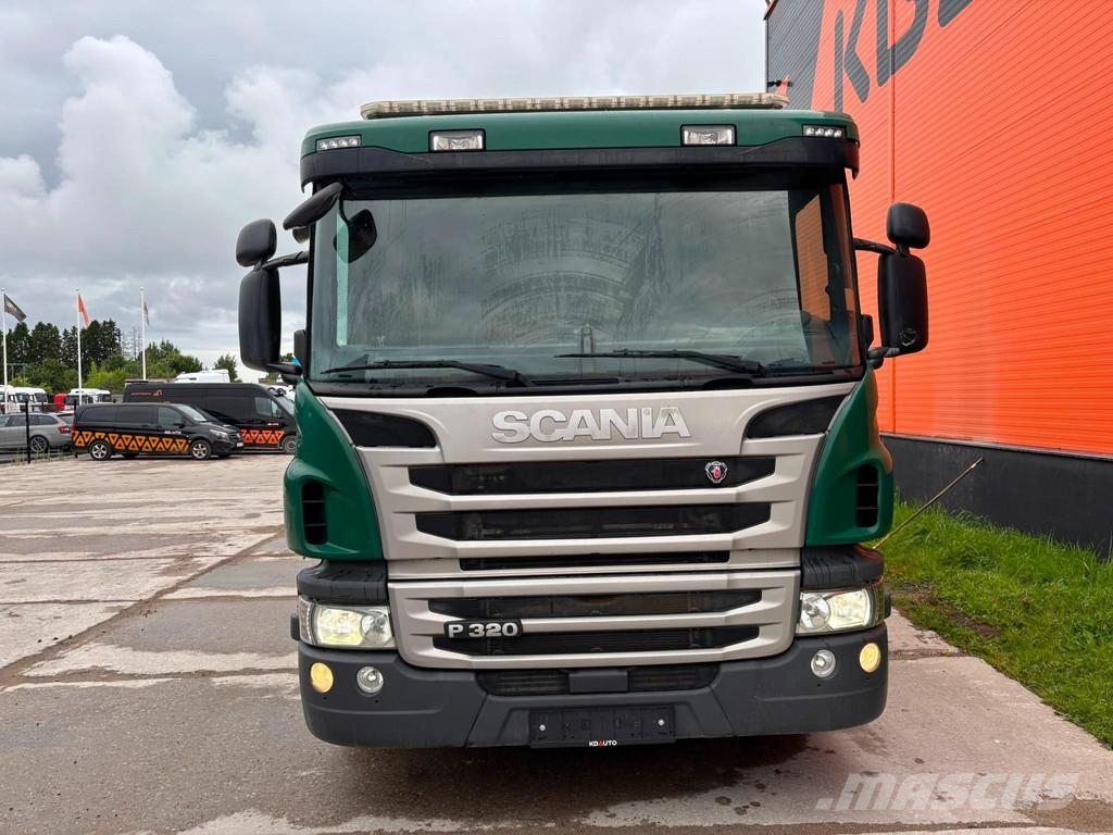 Scania P 320 4x2 Korp&Son tank 9500 l ( 8000+1500 l ) yea Camion vidanje