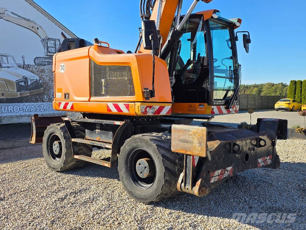 CAT M317F, 2017 ROK, PODPORY + PŁUG, KRÓTKI TYŁ COMPAC Ratasekskavaatorid