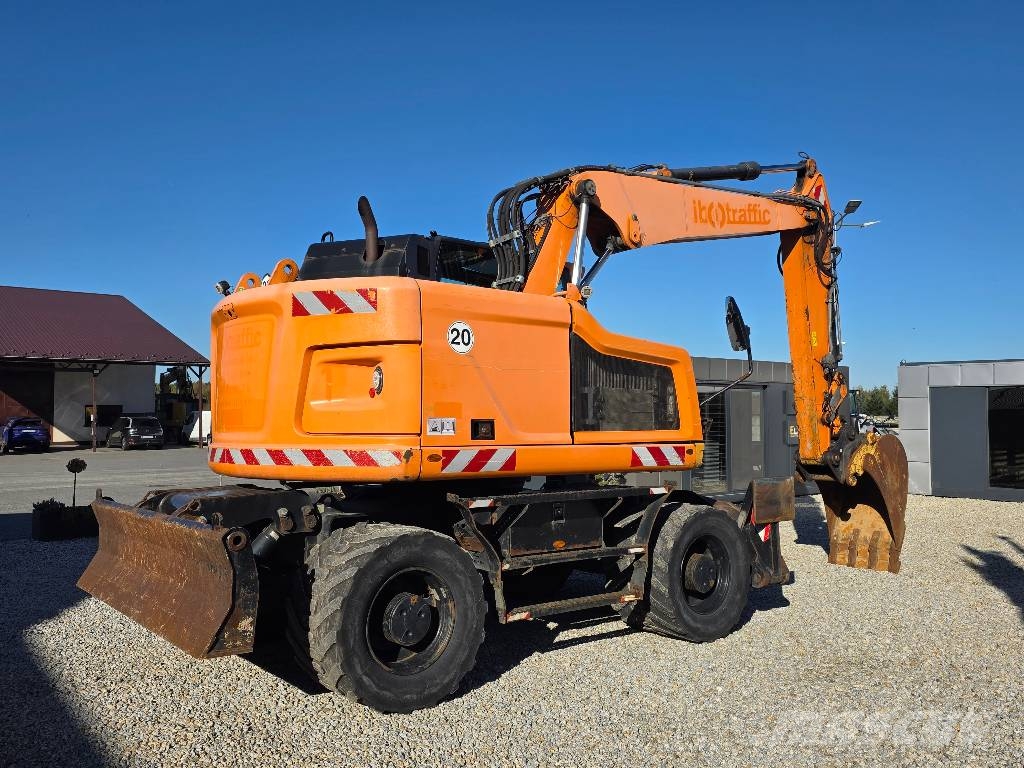 CAT M317F, 2017 ROK, PODPORY + PŁUG, KRÓTKI TYŁ COMPAC Ratasekskavaatorid