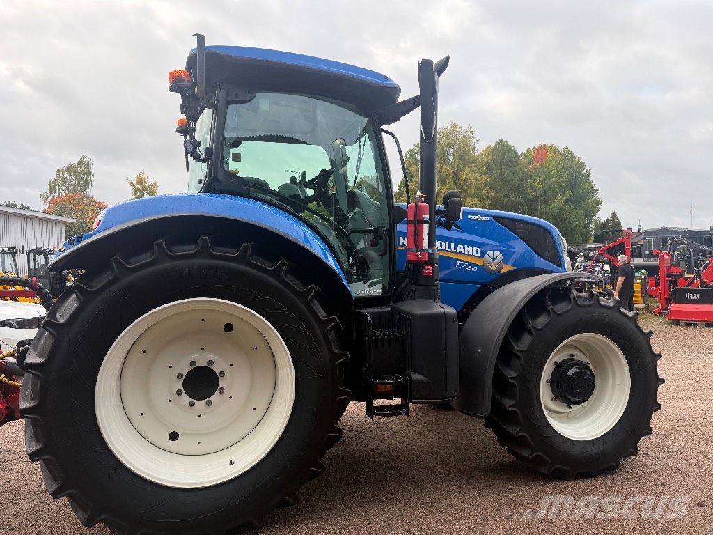 New Holland T 7.210 AC, GPS, PTO Traktorer