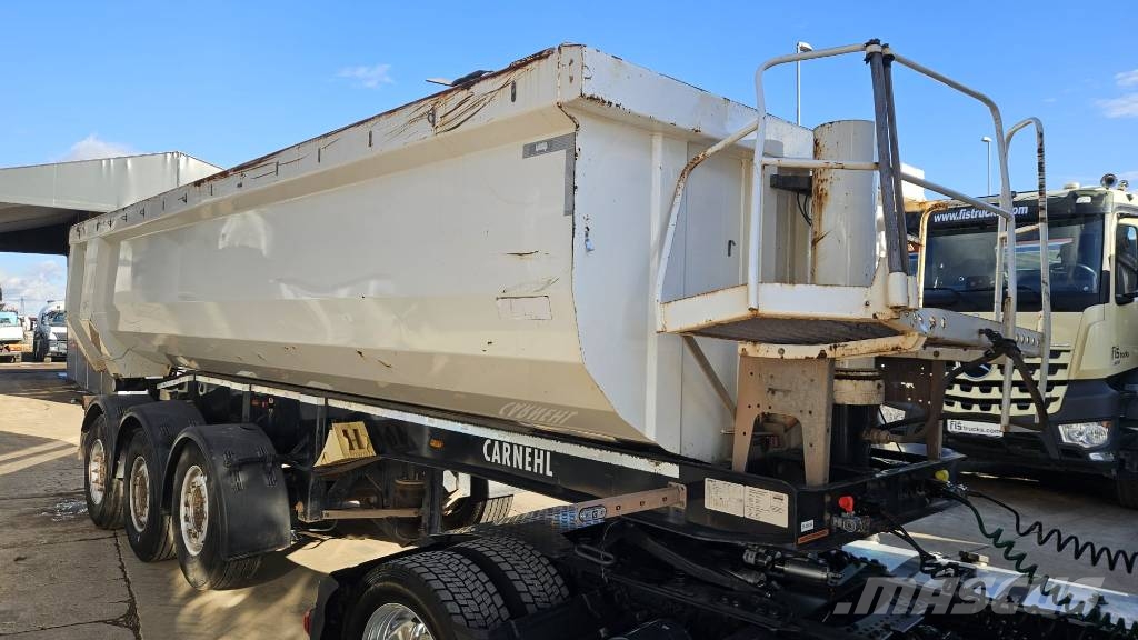 Carnehl CHKS/HH - 3 AXLE MULDA TRAILER - LIFTING AXLE Tipper semi-trailers