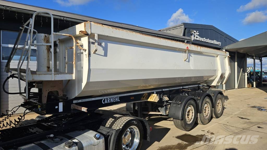 Carnehl CHKS/HH - 3 AXLE MULDA TRAILER - LIFTING AXLE Tipper semi-trailers