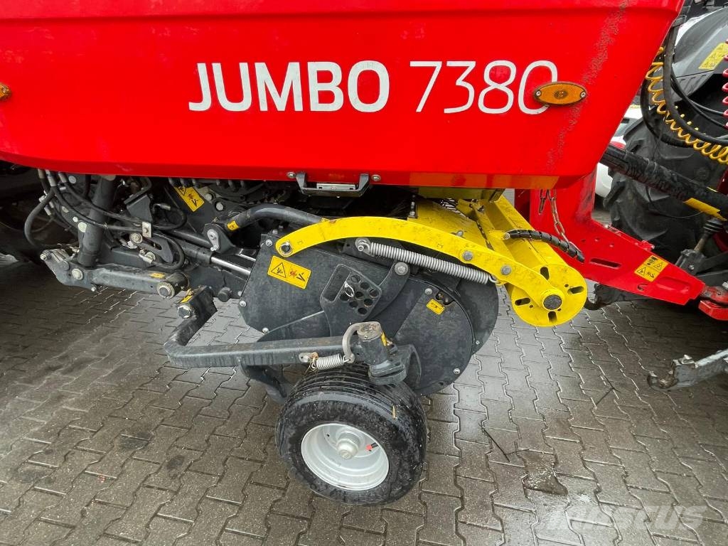 Pöttinger Jumbo 7380 自动装载拖车