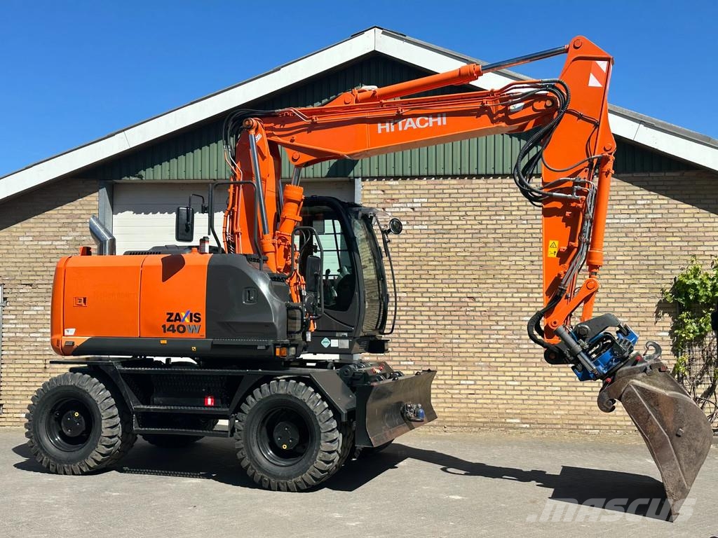 Hitachi ZX140W-5B ZX140W-5B Escavadeiras de rodas