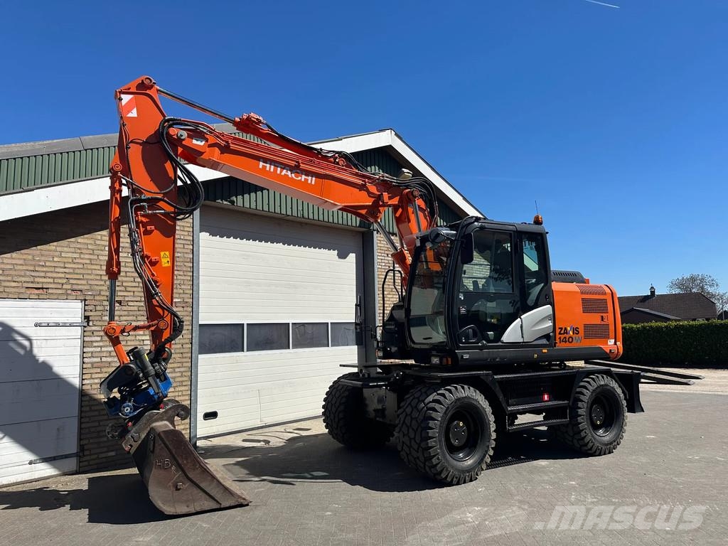 Hitachi ZX140W-5B ZX140W-5B Escavadeiras de rodas
