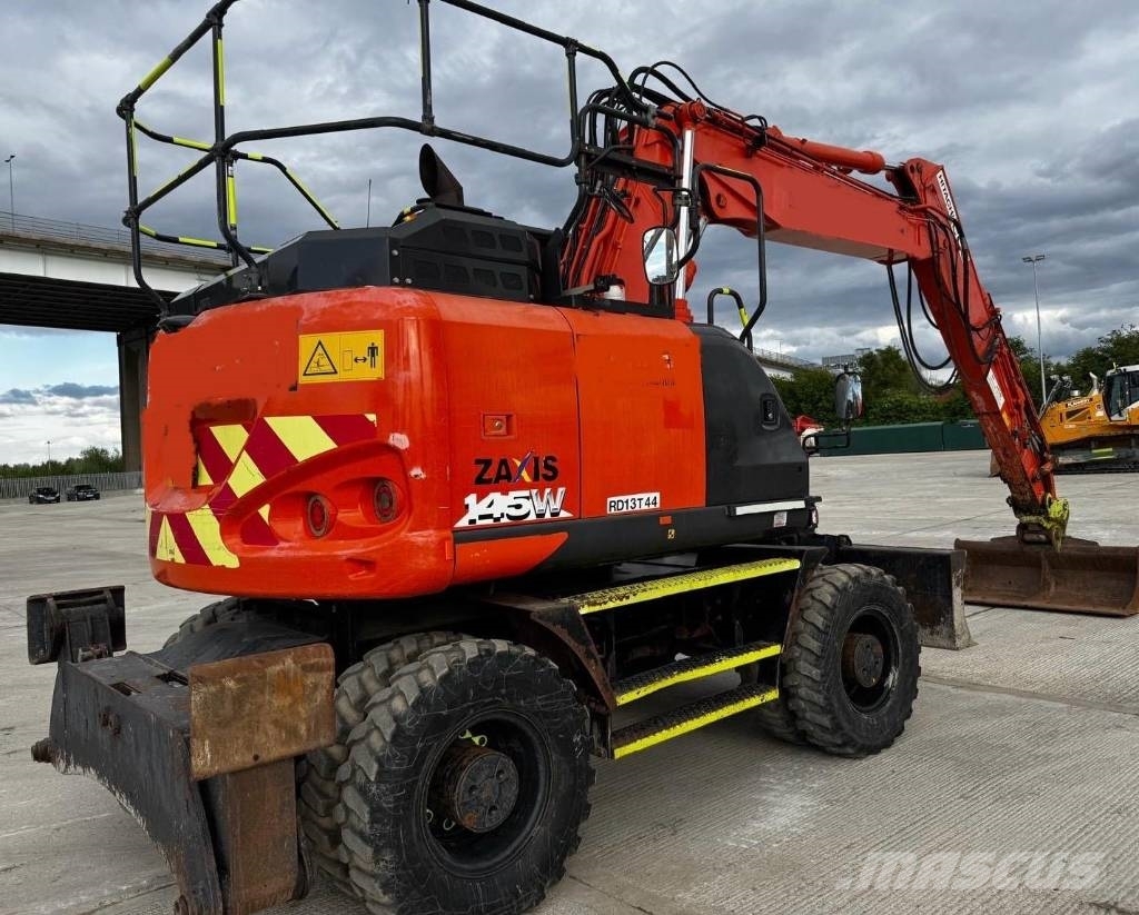 Hitachi ZX 145 W-6 حفارات بعجل