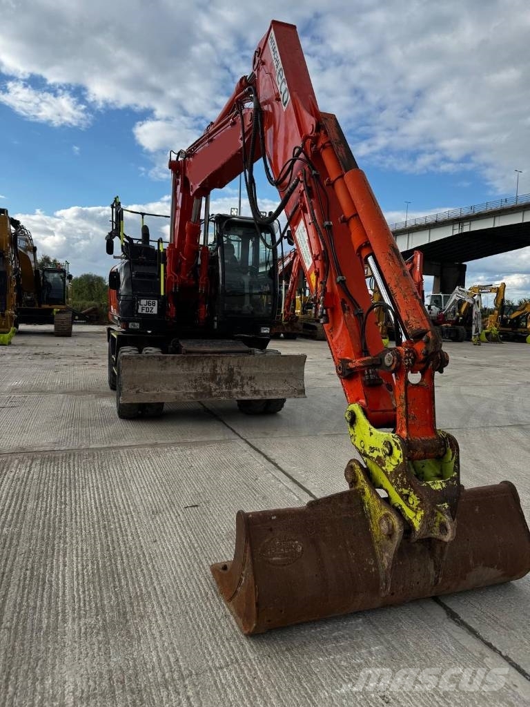 Hitachi ZX 145 W-6 حفارات بعجل