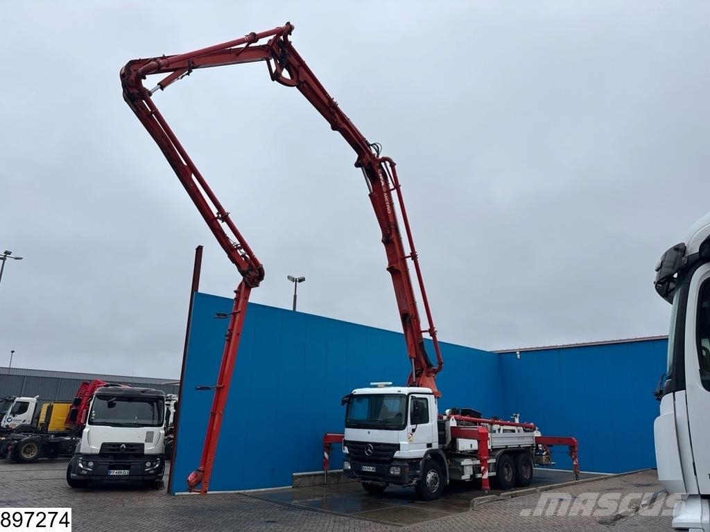 Mercedes-Benz Actros 2636 6x4, EURO 3, CIFA METRO 31, Steel Kamionske črpalke za beton