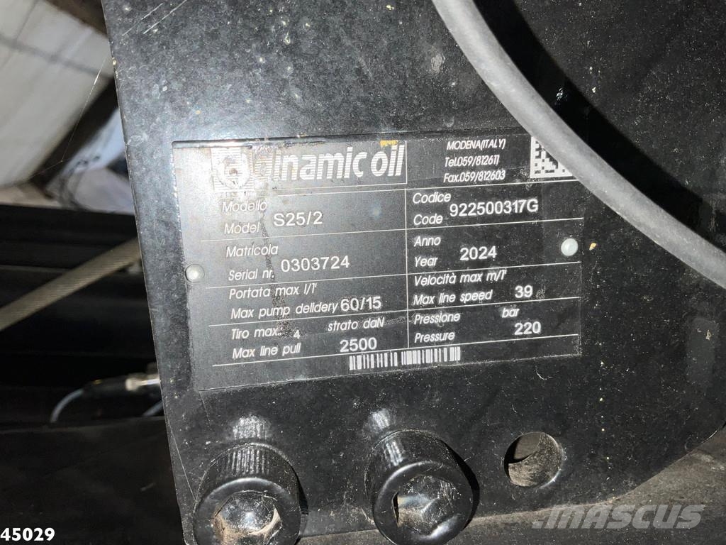 DAF FAX XF 530 Euro 6 HMF 95 Tonmeter laadkraan + Fly- Mobiilinosturit