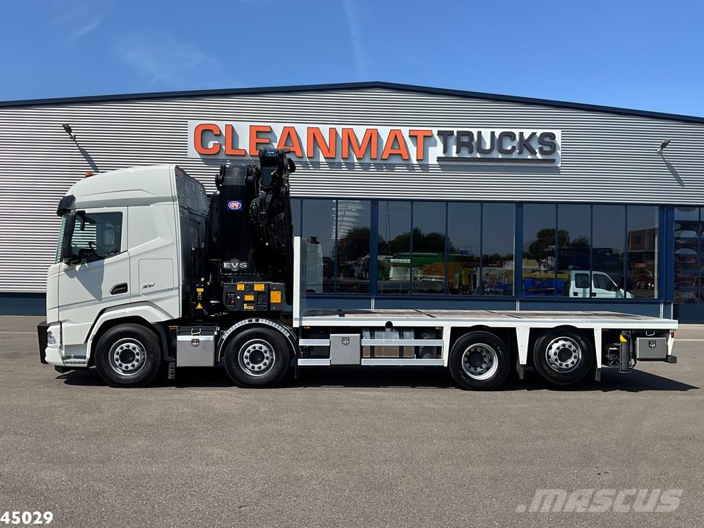 DAF FAX XF 530 Euro 6 HMF 95 Tonmeter laadkraan + Fly- Mobiilinosturit